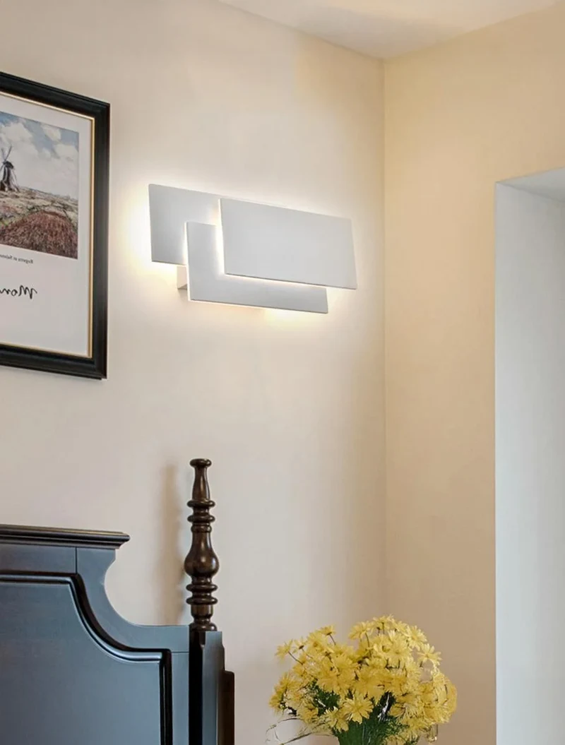 Светодиодный настенный светильник SG-8027 IP20 210x90x60 мм 3/4 Вт 3000 К белый LuminaLED 2