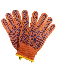 Mănuși tricotate PVC CIN 455-G