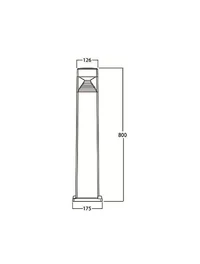 ** Corp de iluminat Fumagalli ESTER 800 10 W 800 mm GX53 2