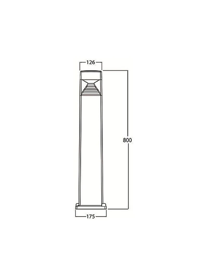 ** Corp de iluminat Fumagalli ESTER 800 10 W 800 mm GX53 2