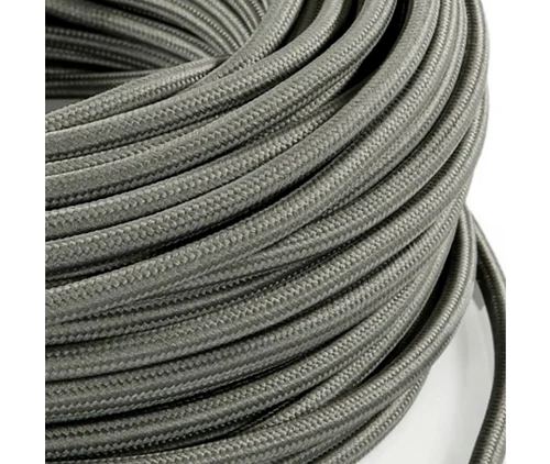 Cablu textil Retro 2x0,75mm PVC 10059 GRAFIT 50m