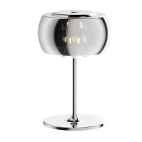 Настольная лампа CRYSTAL T0076-03E-F4FZ 3xG9 42W стеклянный кристалл хром ZUMALINE