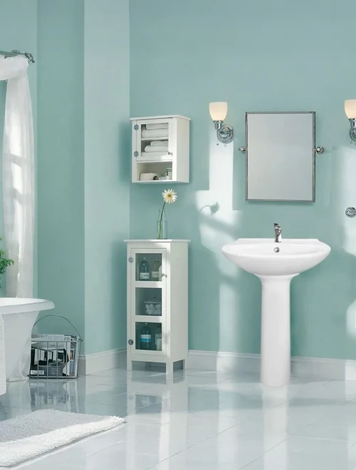 Lavoar cu piedestal Likya 45cm 10451+60402