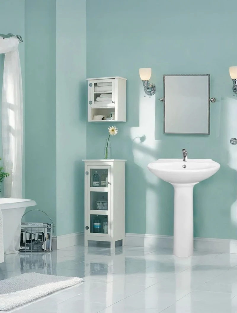 Lavoar cu piedestal Likya 45cm 10451+60402 2