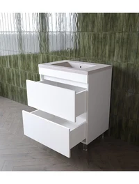 Тумба с 2 ящиками Picardie белая 85×70×47 см 1511438 3