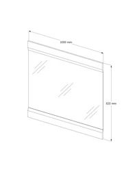 Зеркало "MODERN 100" Бежевый 3