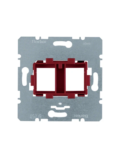 Держатель двойной для коннекторов RJ45 S1 454101 красный Berker