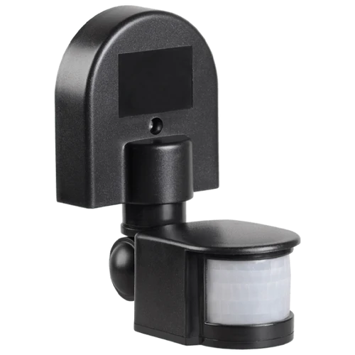 Senzor mișcare  DD 008 negru,180°,IP44, IEK