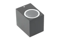 Corp de ilum perete TIAGO KW max.35W GU10 IP54 negru LD-TIAGOGU10J-20KW GTV36