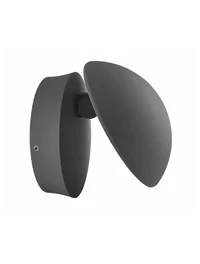 Corp de iluminat LED fațadă rotund 13W/3000K GY IP54