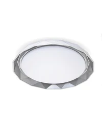 Lustră LED FS-066-X510 ,32W,3000K, Metal Acryl,Silver,D510*68