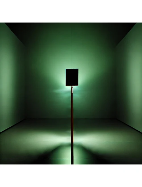 Lampadar SG-1068-G 15*15*180cm,Green Color LuminaLED