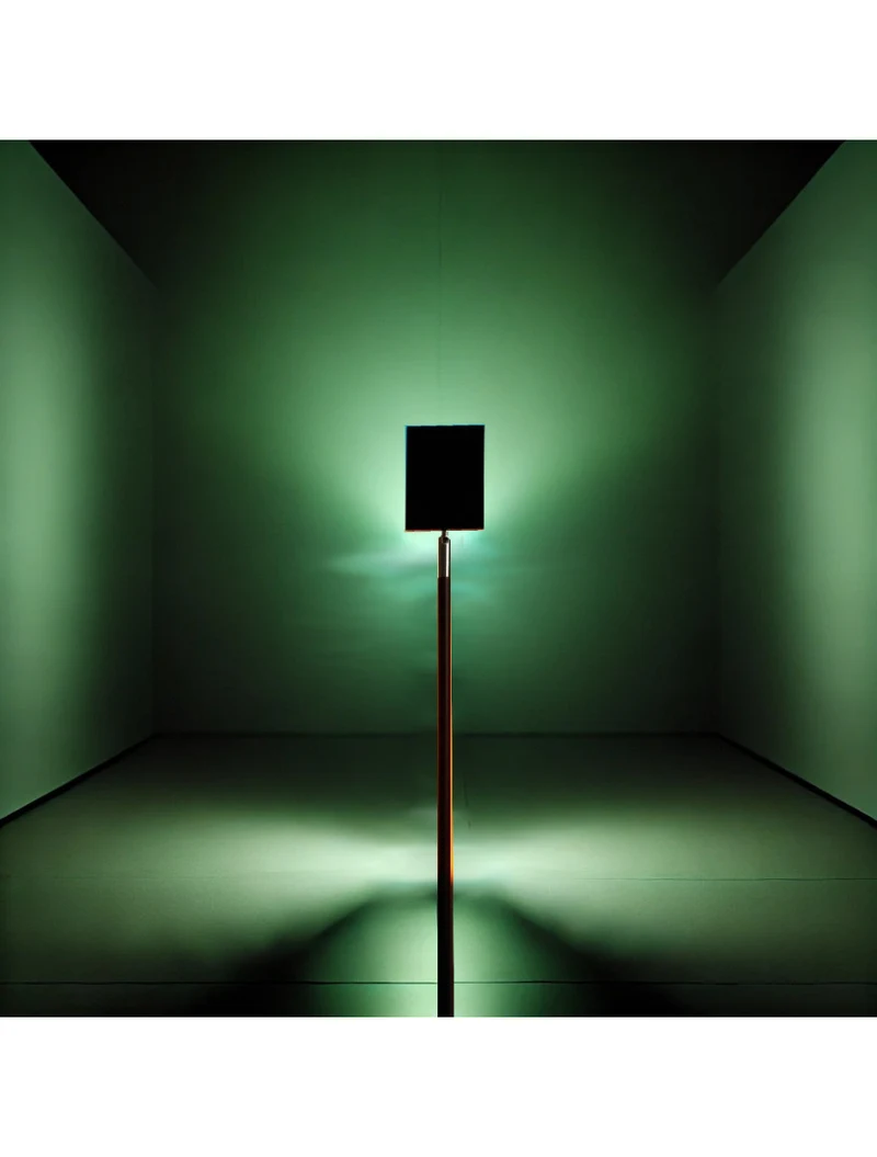 Lampadar SG-1068-G 15*15*180cm,Green Color LuminaLED 5