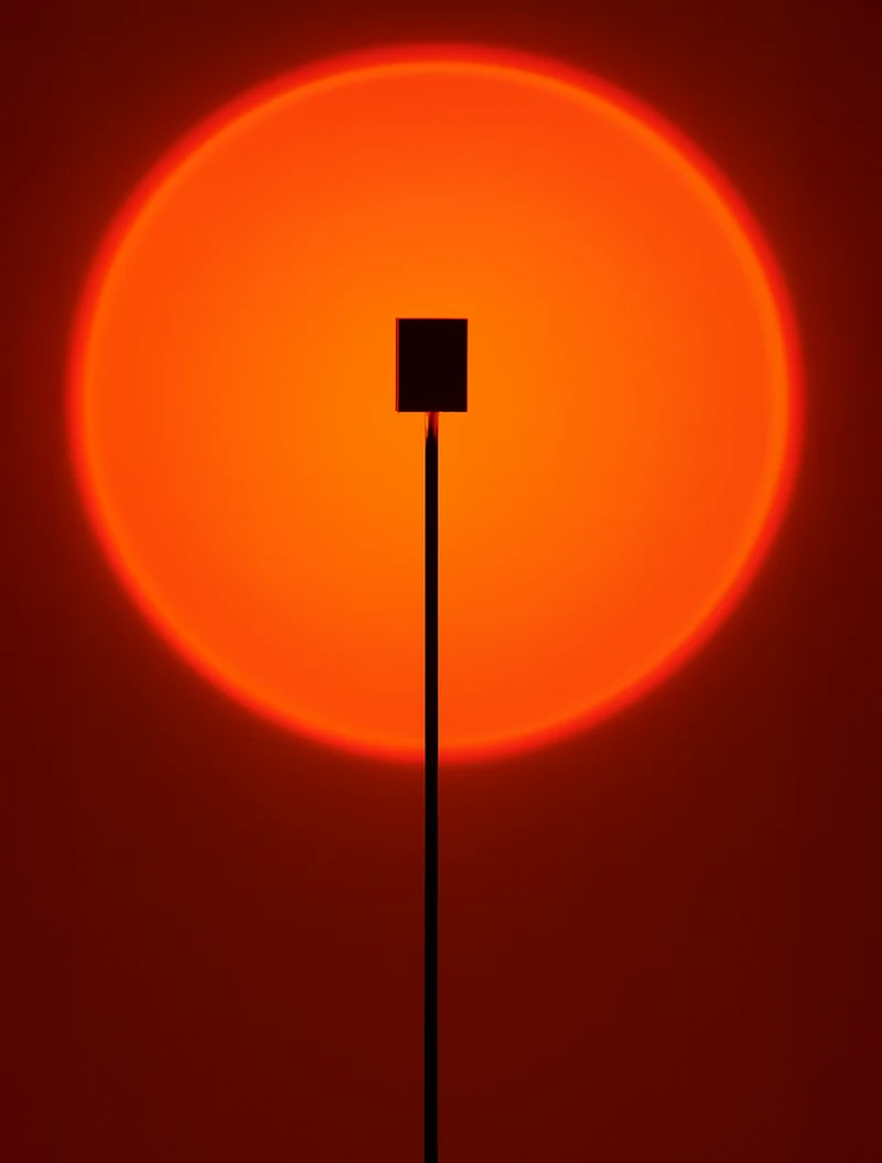 Lampadar SG-1068-G 15*15*180cm,Red Color LuminaLED 2