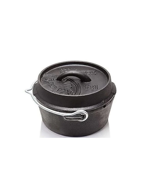 Ceaun - cuptor din fontă fără picioare Petromax Dutch Oven FT1-T SYTON