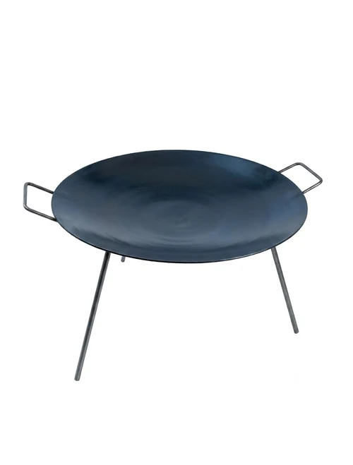 Disc p/u gătit din oțel cu mânere din lemn,picioare+husă 40cm SYTON