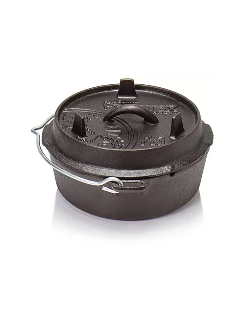 Ceaun - cuptor din fontă fără picioare Petromax Dutch Oven FT3-T SYTON