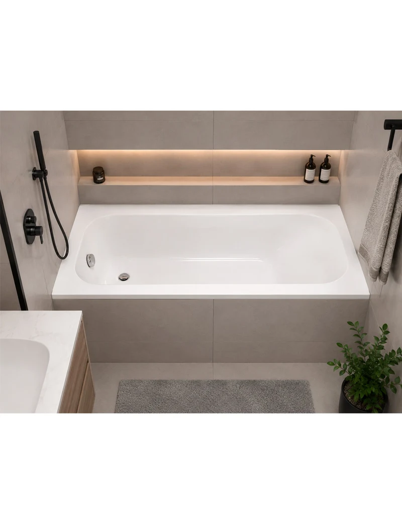 Cadă acril 180*70 Nordica Belform 555133 3