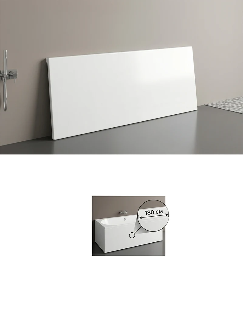 Panou frontal cadă drept 180cm (NORDICA,BELLA,EMOTION) 2