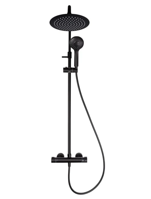 Set de duș Rubineta Olo + Thermo-15 (BK) (625038)