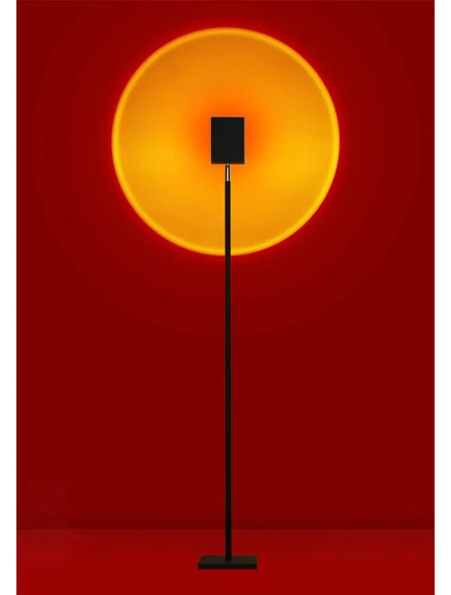 Lampadar SG-1068-F 15*15*160cm,Orange Color LuminaLED
