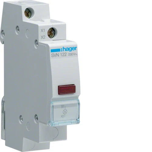 SVN122 Lampă semnalizare 230V red