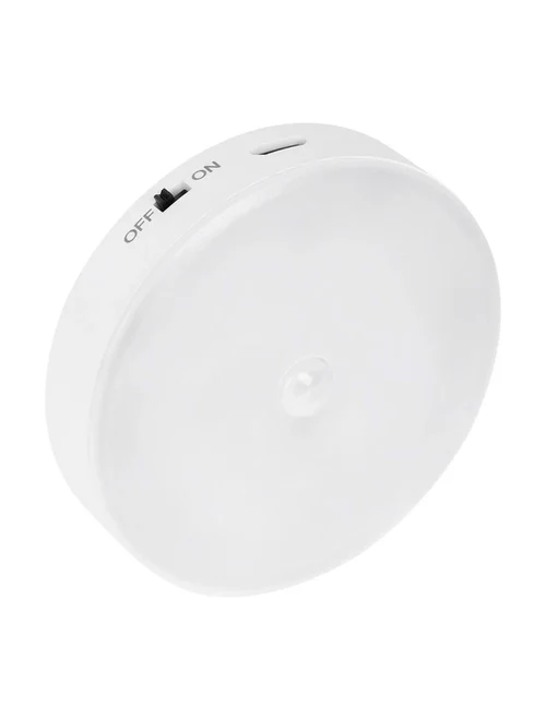 Lampă de veghe cu senzor 0.5W 3000k,DC5V incarc. polimer. 200mA,albă LuminaLed