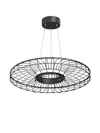 Lustră LED V4625-1/1S 14W 3900-4200K 94x51x51cm neagră LuminaLED