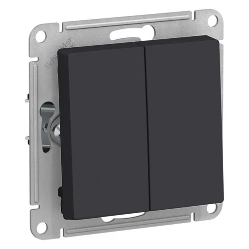 ** Întrerupător ATLAS 2cl 10A 250V Carbon (5buc) SCHNEIDER