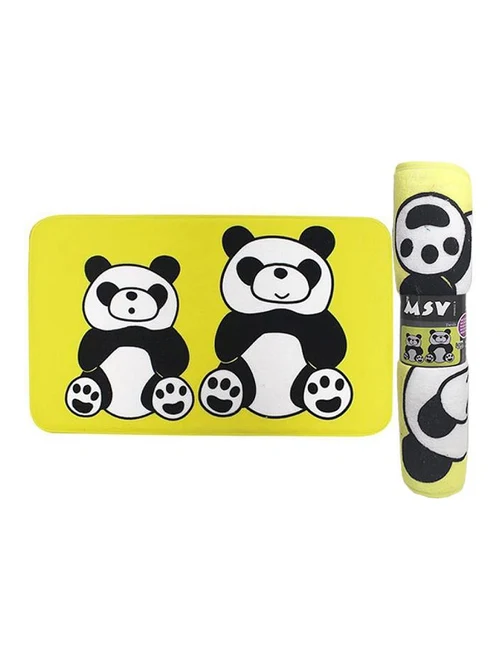 Covoraș baie 45x75cm "Panda", microfibră