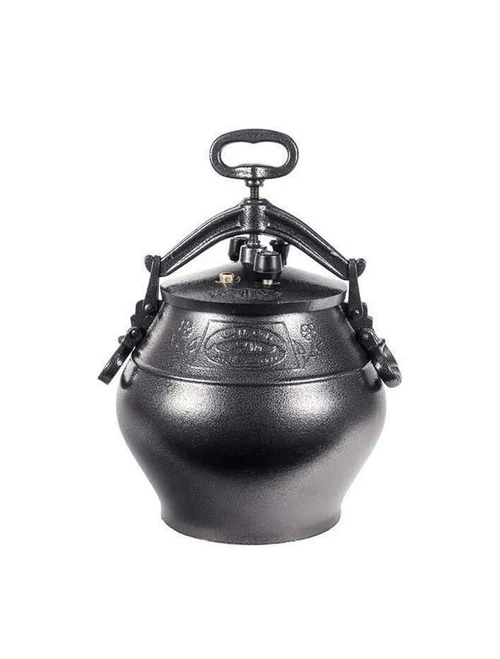 Ceaun afgan cu mânere Rashko Baba M 8L inox/maro (6L) SYTON