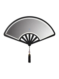 6161/7535 Oglindă LED touch 3chrom non-polar dim,Black,75xH35  LuminaLED