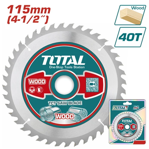 Disc fierăstrău circular 115*22,23mm T40 Total TAC231255