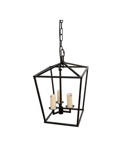 *Lustră Elmos LG155263VB 40 W E14 VINTAJ NEGRU ELMOS