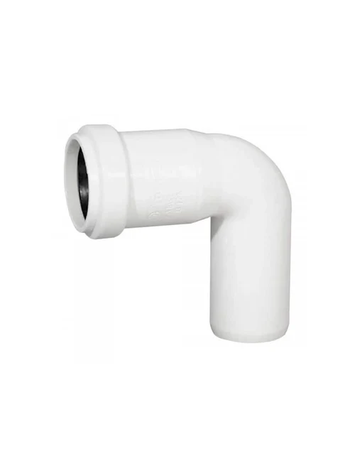 Канализационный отвод PP D32, 90°, белый K32/90 Aquer