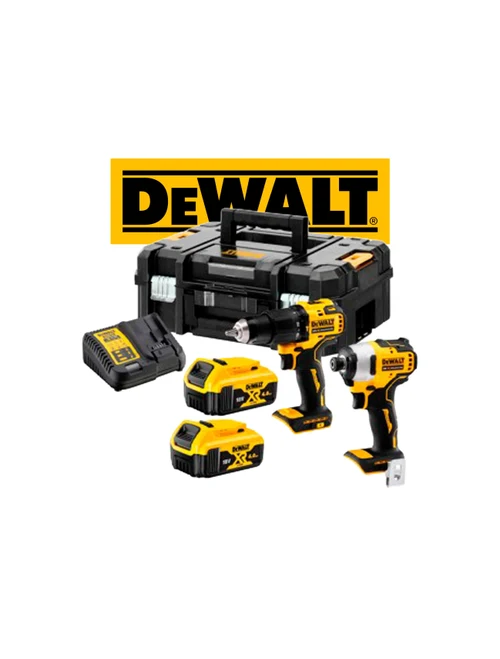 Set intrumente Dewalt DCK2062M2T (DCD709+DCF809) 18V 2x4Ah TSTAK