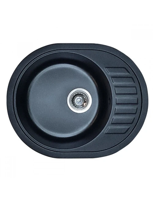 Chiuvetă Mixxus piatră HB8311-G226 Black 570x450x180