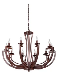 Lustră V3295-7/10хE14 max 40W 198x100x100cm bronz LuminaLED 3