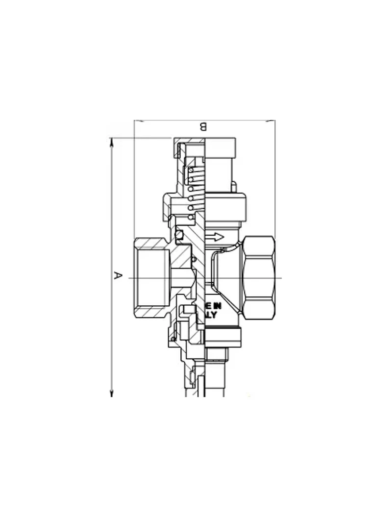 Reductor de presiune FF 1/2" Bugatti 2