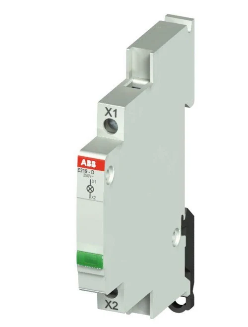 Lampă avertizare verde 115-250V AC E219-D