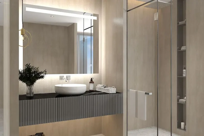 Зеркало Led Capella 700x600, Сенсор 2