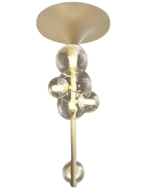 Lustră  JH-838 D30xH61cm,G9x6,Metal+Glass,White LuminaLed