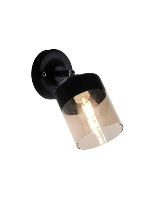 * Aplică PORTO CL19020-1P-BL 1xE14 40W metal glass ZUMALINE