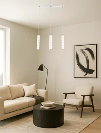 * Светодиодная люстра LIVAR P181603A, 3×12 Вт, 4000 K, 90×580×1200 мм, ZUMALINE 2