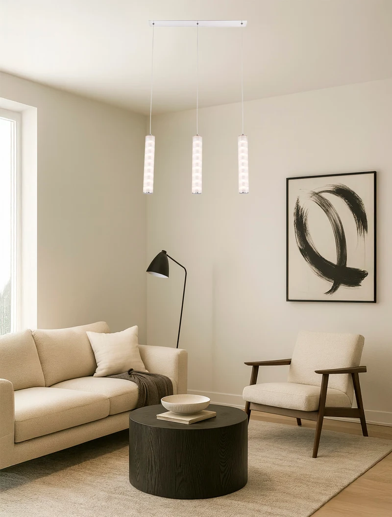 * Светодиодная люстра LIVAR P181603A, 3×12 Вт, 4000 K, 90×580×1200 мм, ZUMALINE 2