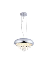 * Lustră LED MONT 18096-L 30W, 4000K metal chrome ZUMALINE