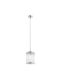 Lustra SERGIO P0528-01F-F4AC 1xE14 60W metal chrome glass ZUMALINE
