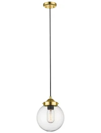 Lustra RIANO P0454-01D-F7AC 1xE27 40W metal gold+black ZUMALINE