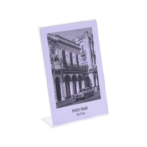 Ramă foto din plastic L 10x15сm verticală