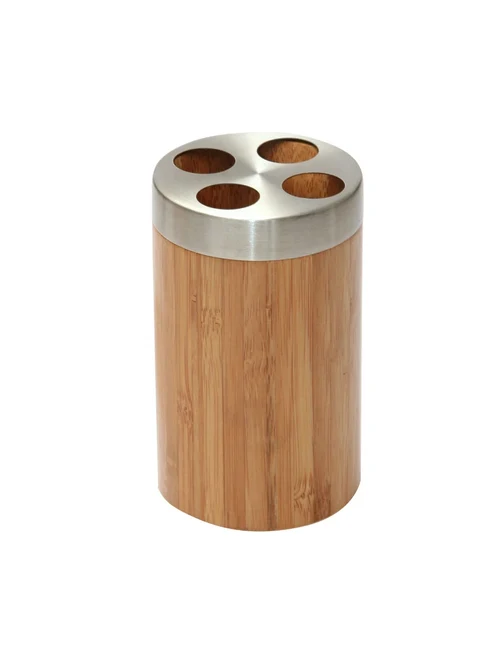 Стакан для зубных щеток Nomi Bamboo II бежевый